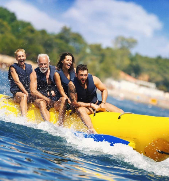 BANNANA RIDE IN GOA